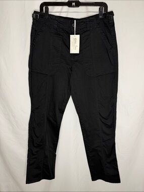 Grace & Lace Black Casual Utility Pants -